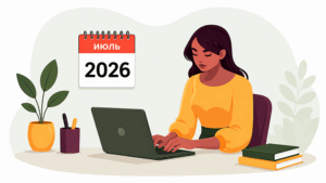 Календарь бухгалтера – июль 2026 года