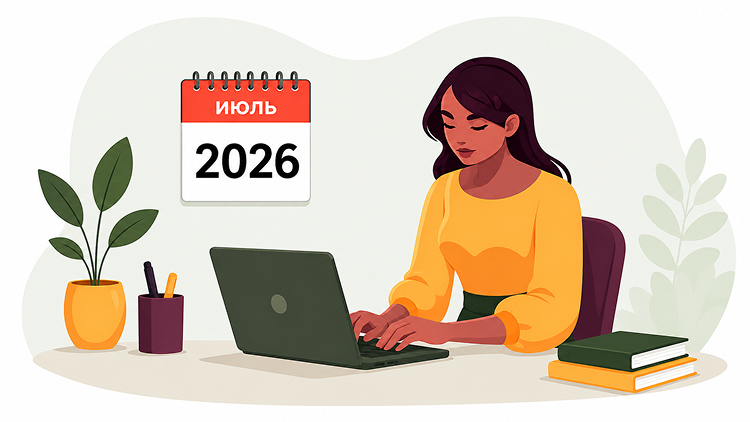 Календарь бухгалтера – июль 2026 года